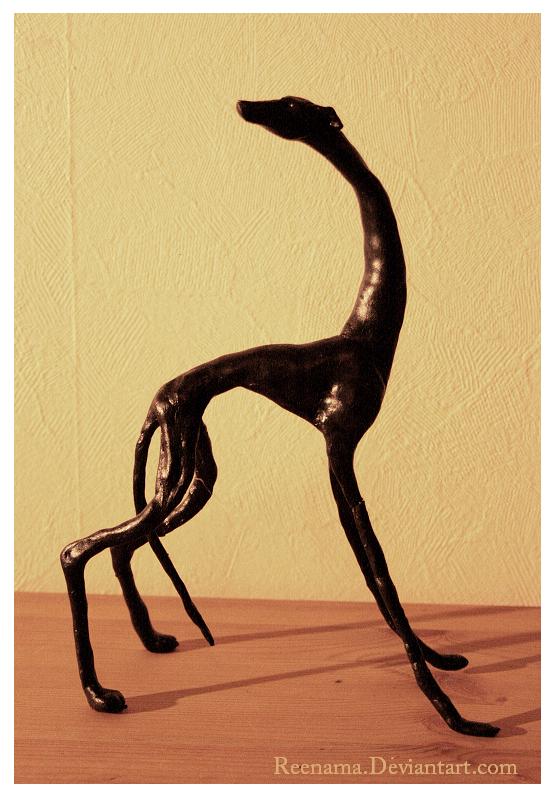 Sighthound figure