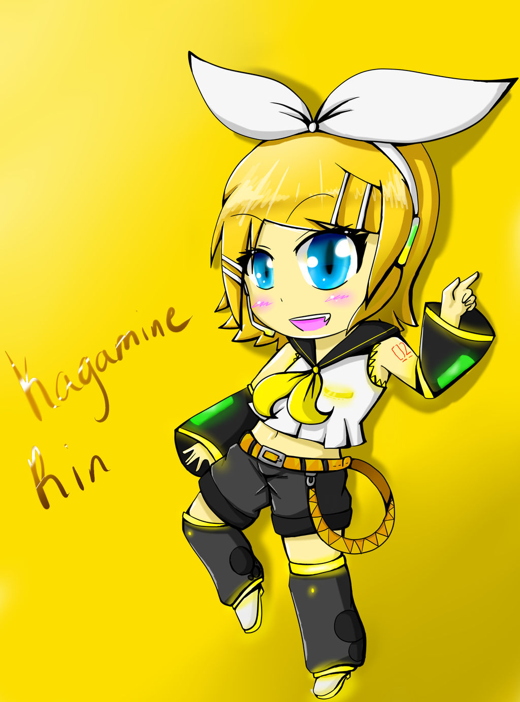 Chilibi Rin Chibi Rin by kirbygirl20 on DeviantArt