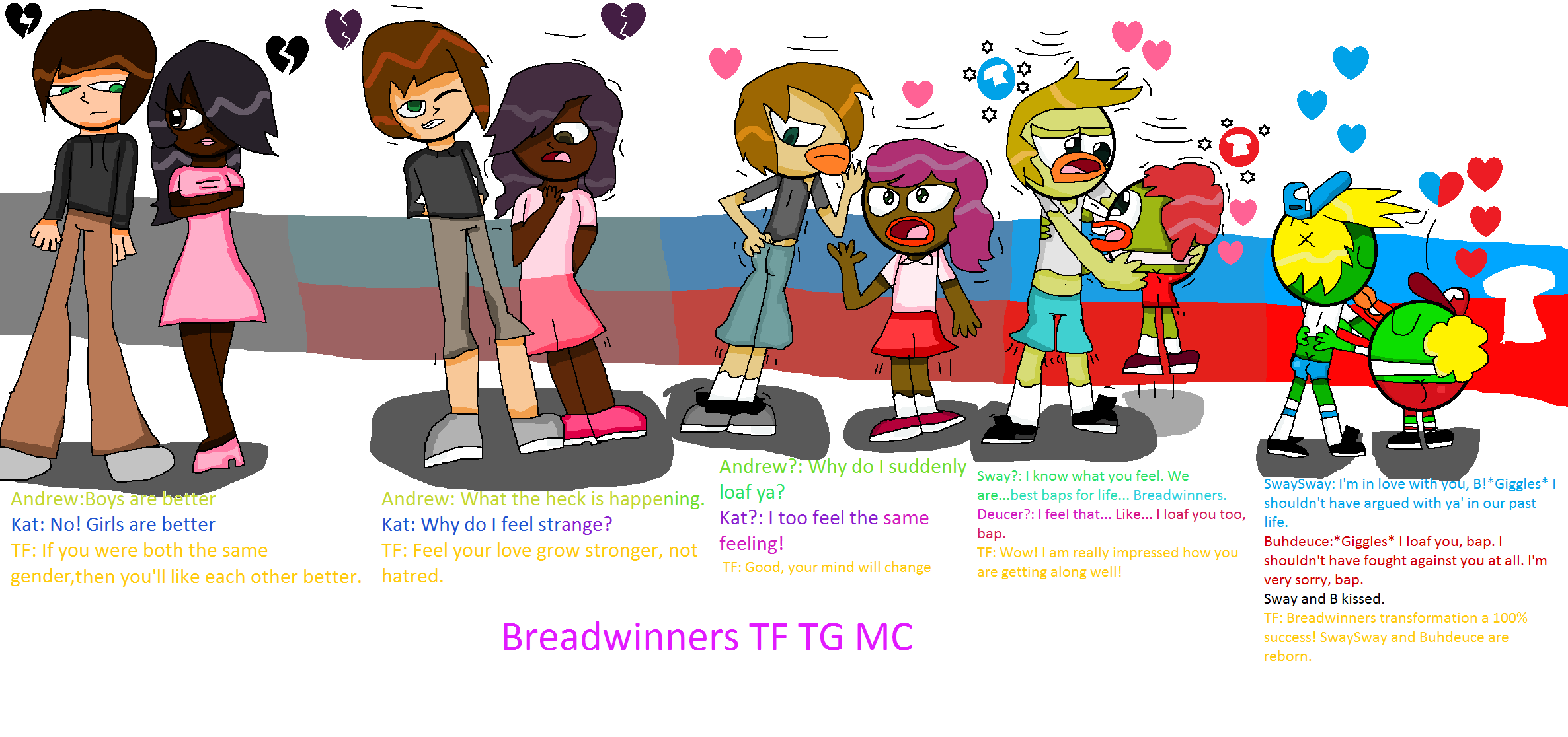 Breadwinners TF TG MC By Jaybirdking85 On DeviantArt breadwinners-tf-tg-mc-by-jaybirdking85-on-deviantart