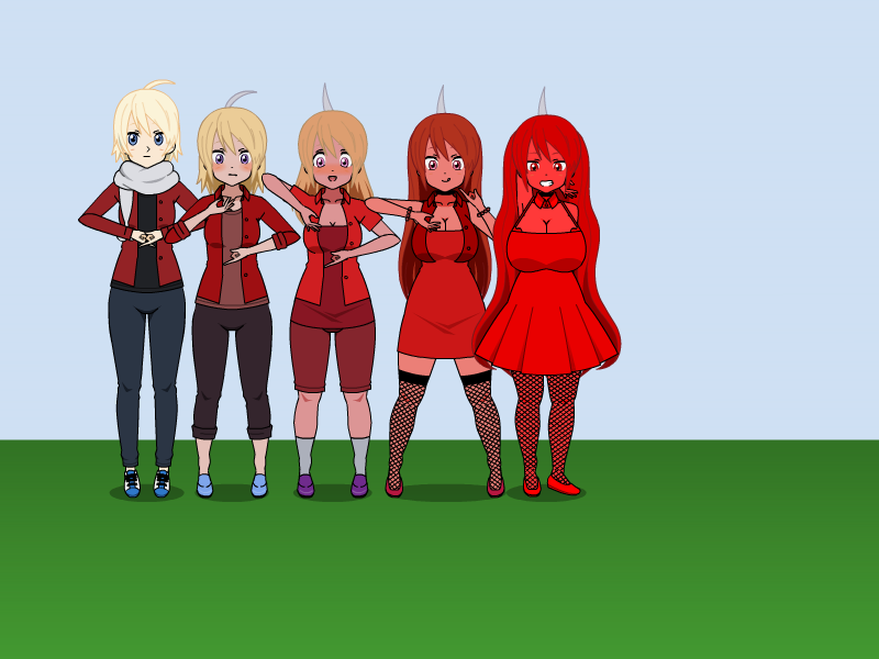 Female to Sexy Pin TF by jaybirdking85 on DeviantArt