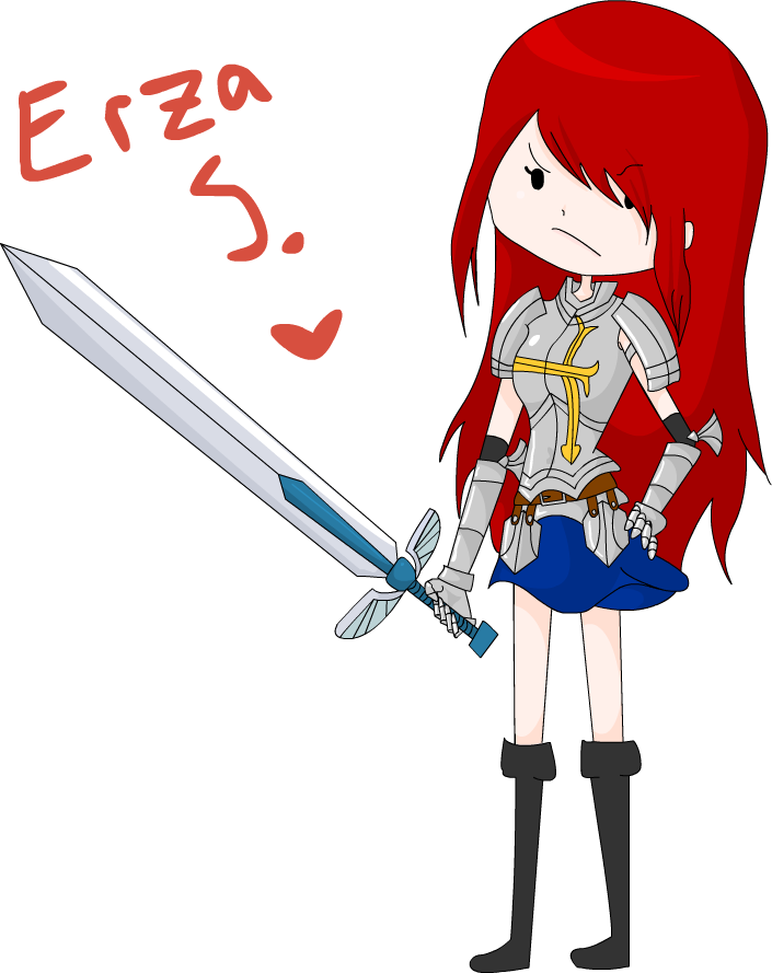 Cartoon Erza