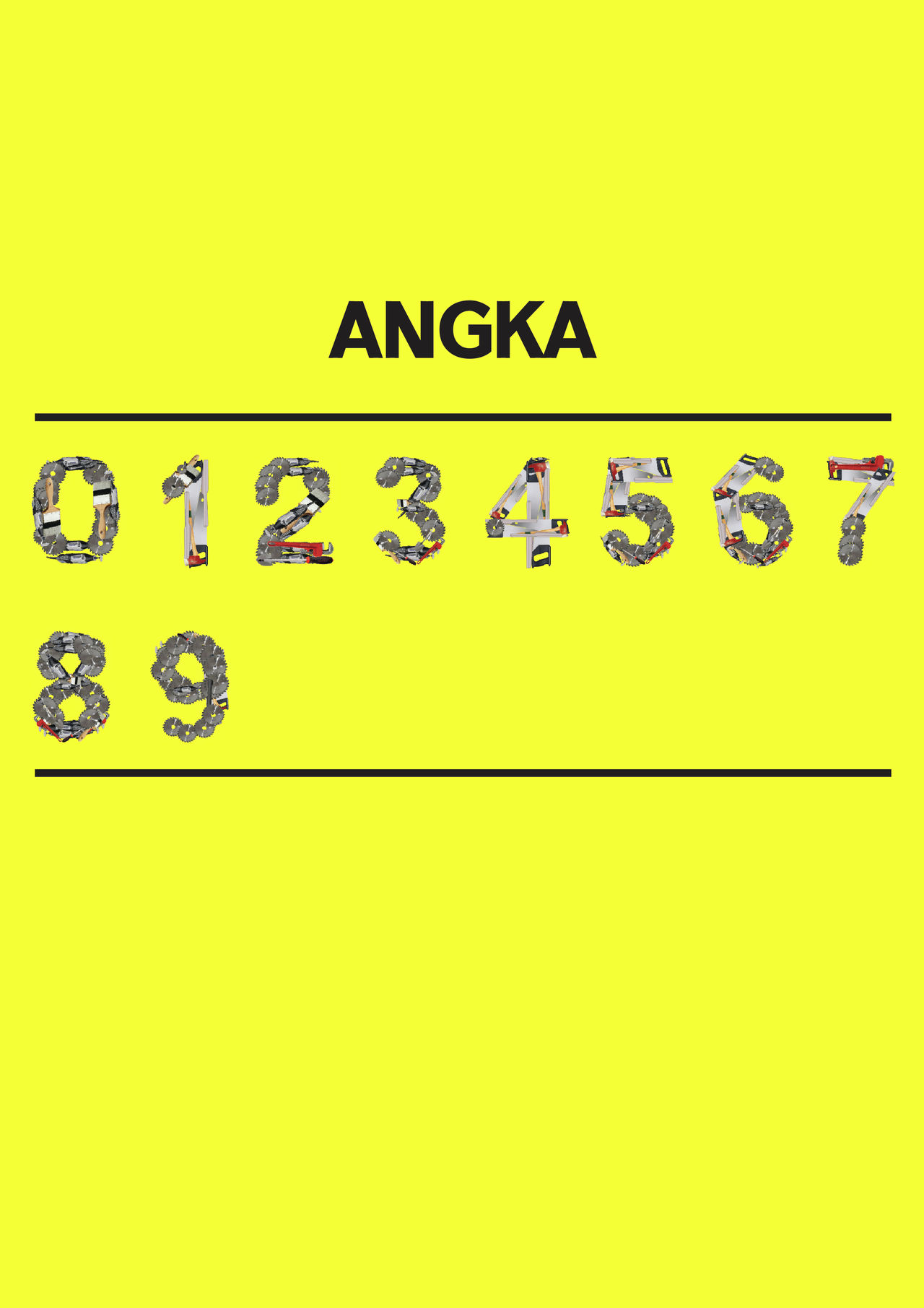 Experimental Typography Angka by avindirhnn on DeviantArt