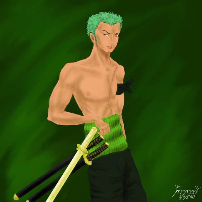 Happy Birthday Zoro 8D