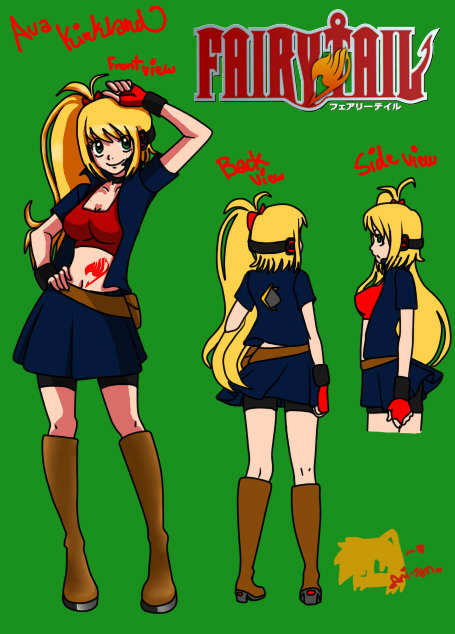 Fairytail OC Ava Walker(new lastname)