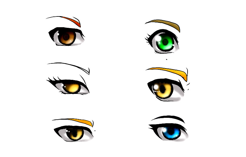 eyes of my charac again