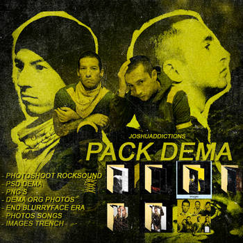 TWENTY ONE PILOTS | DEMA PACK by Joshuaddictions