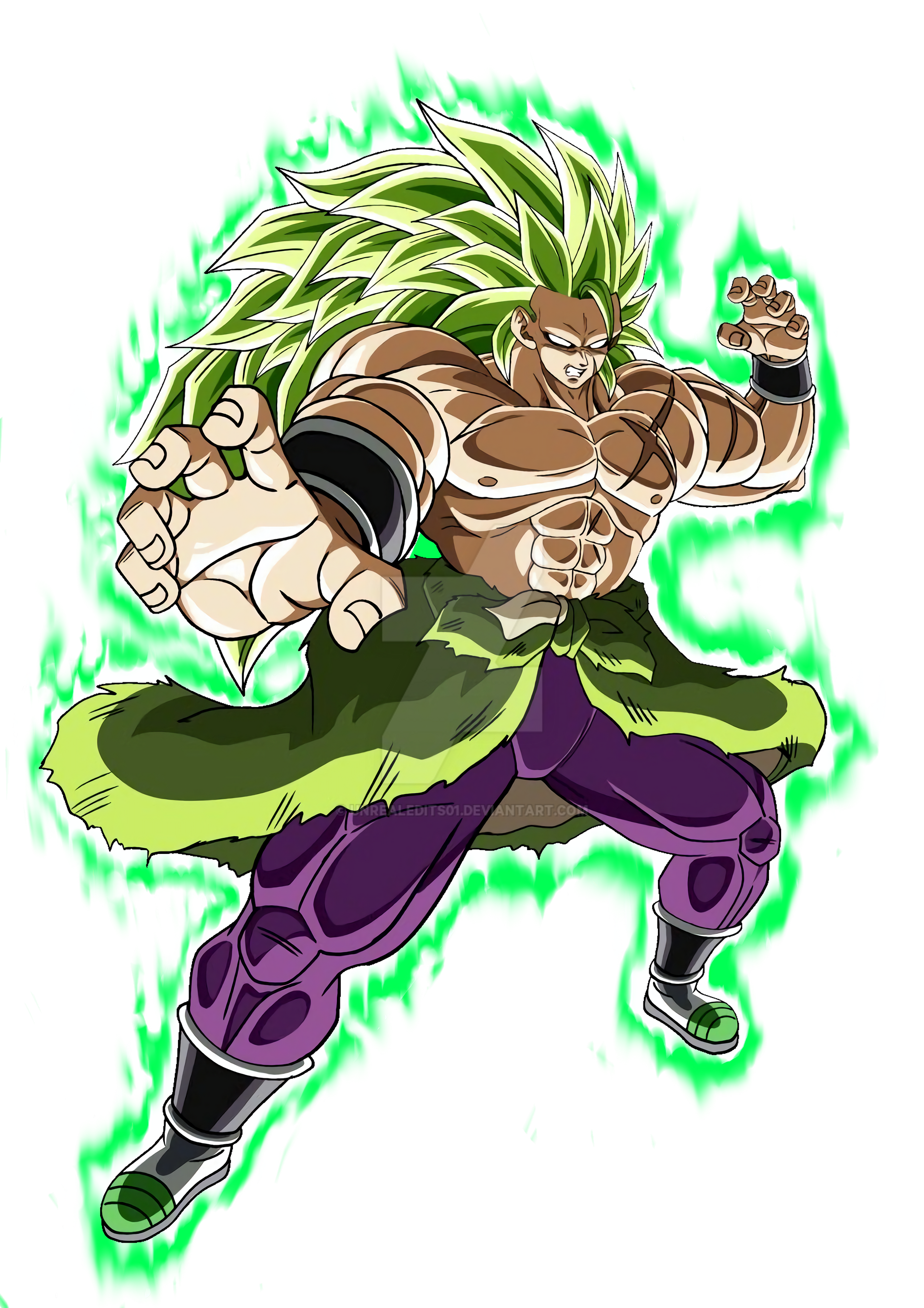Legendary Super Saiyan 3 Broly (Merno Story) by UnrealEdits01 on DeviantArt