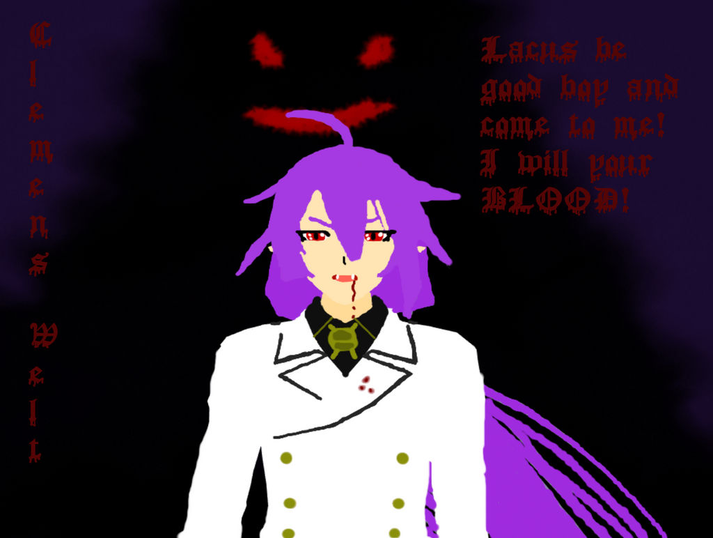 Seraph of the End OC Clemens Welt by Sephikuji