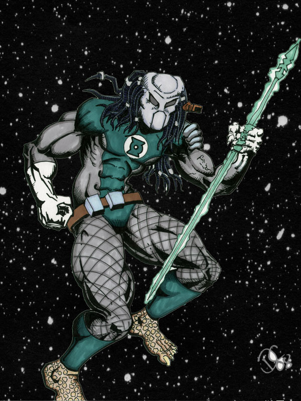 Green Lantern Predator