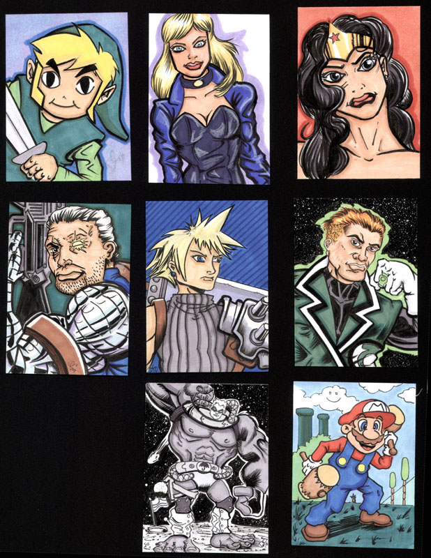 sketch cards febuary