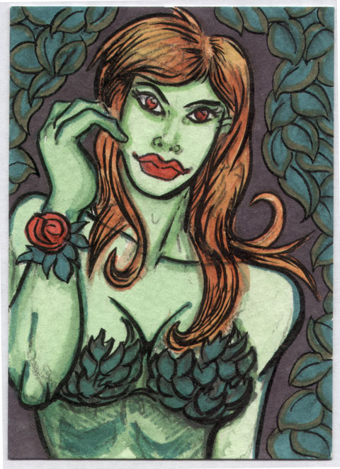 Poison Ivy Sketchcard