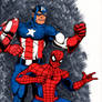 Cap and Spidey