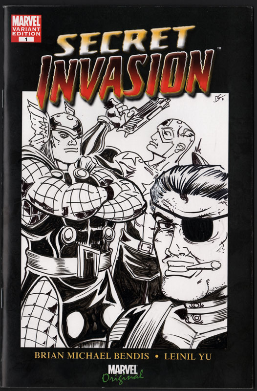 Secret Invasion sketch cover