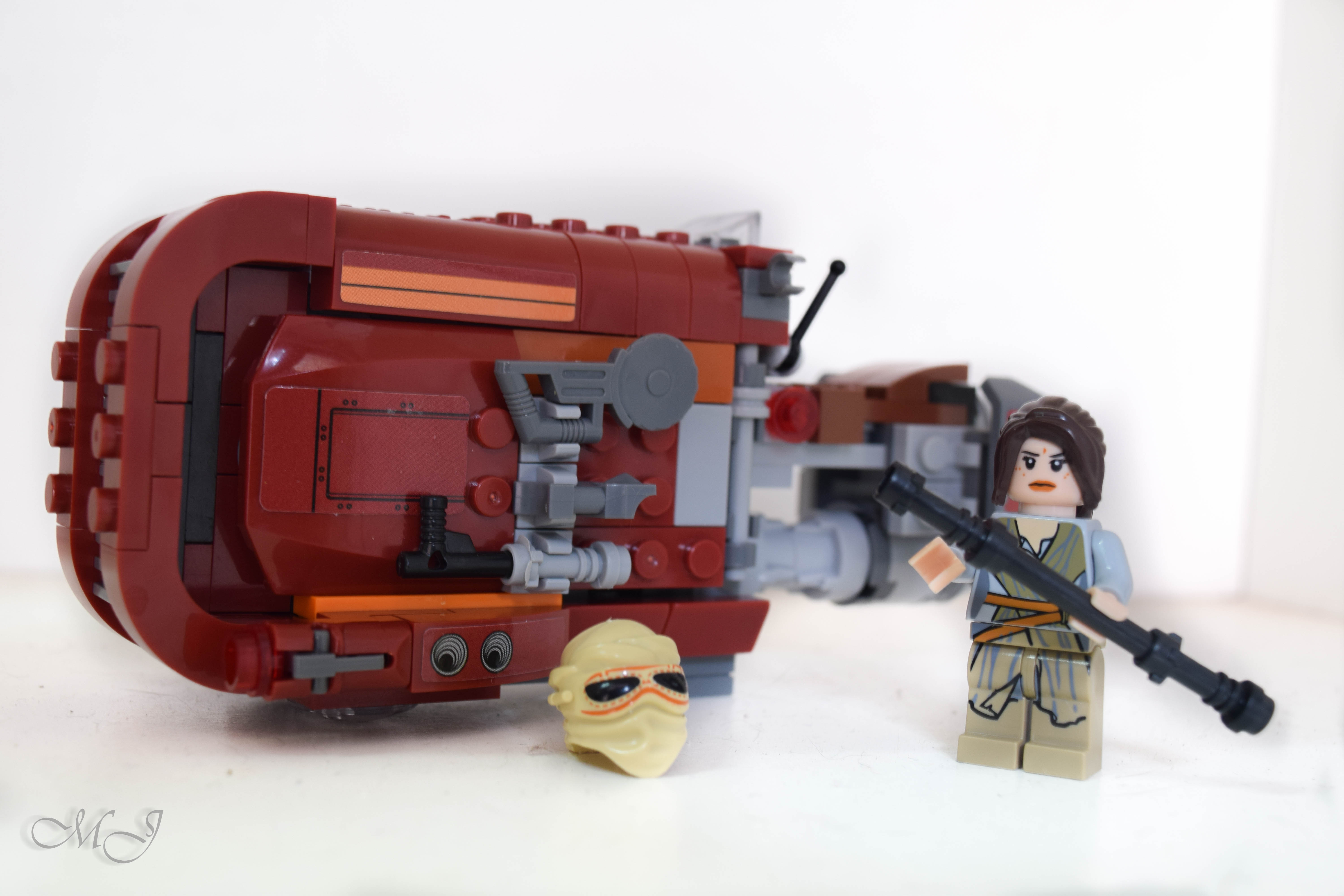 Lego Rey Bike Rey's Speeder Lego by mj by MrJigsaw133 on DeviantArt