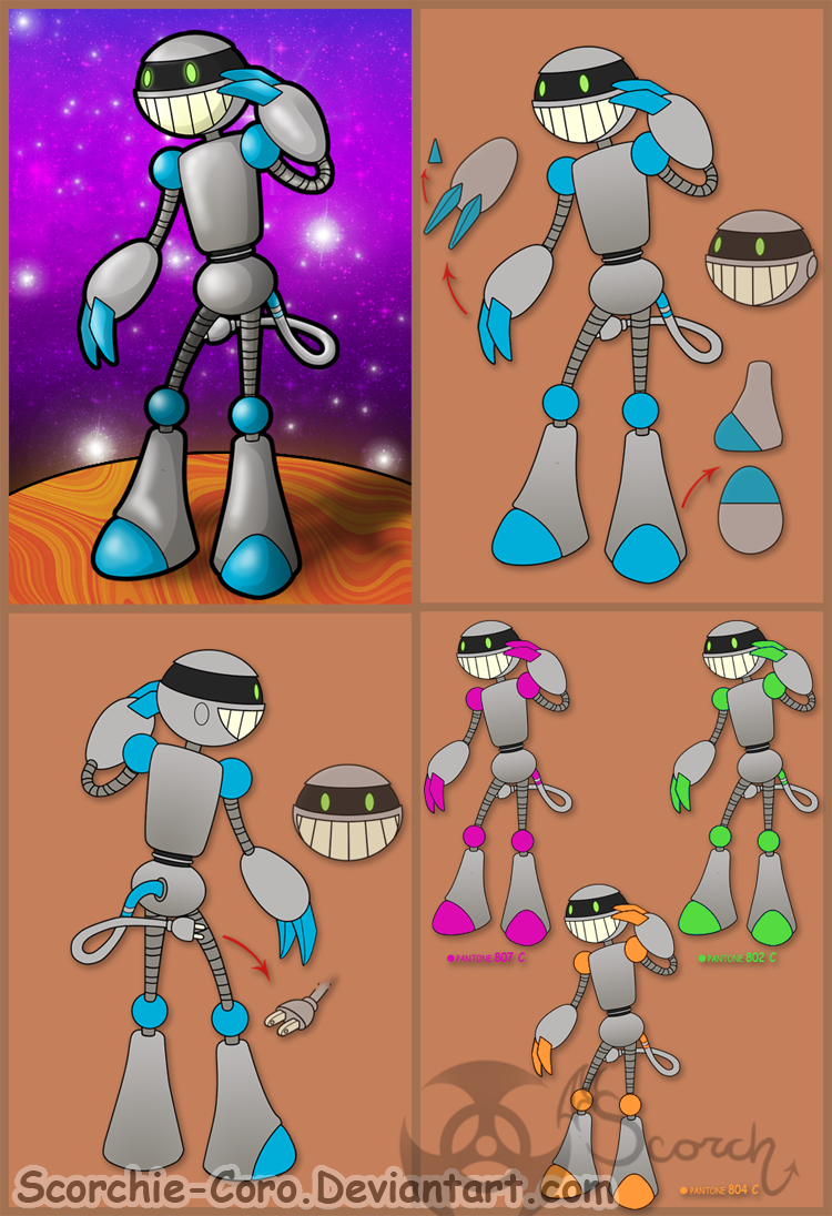 HappeeBot Supreme - Toy Design