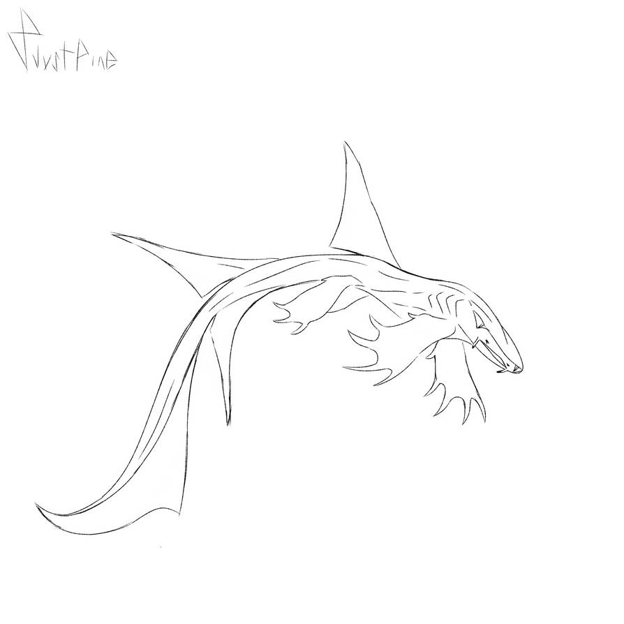 Shark Dragon :) by DoubleDoubleR on DeviantArt