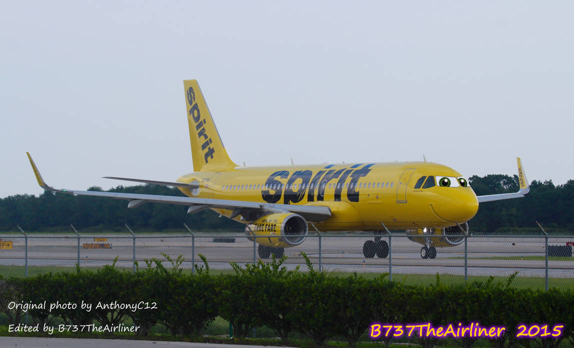 Happy Yellow Airbus by Pinniplane on DeviantArt