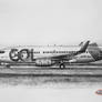 GOL Boeing 737-700 - Pencil Drawing - A4