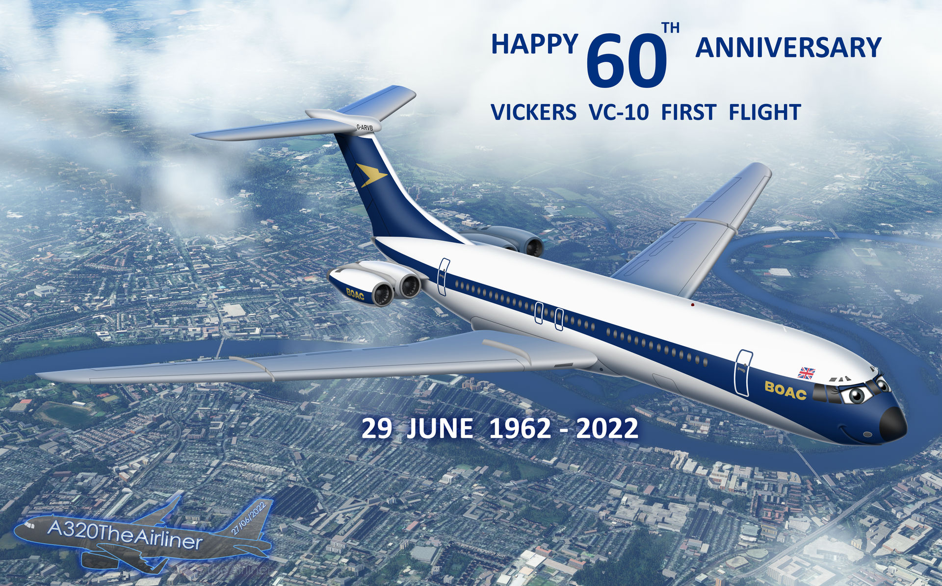 60 Years of VC-10 by Pinniplane on DeviantArt