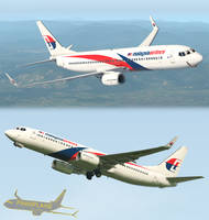 MAS 737-800 as Living Plane