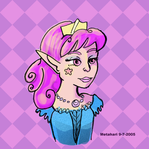 Elf Princess for Button