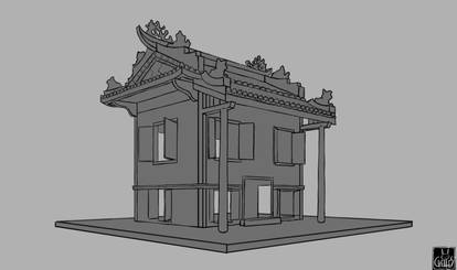 Perspective Study House