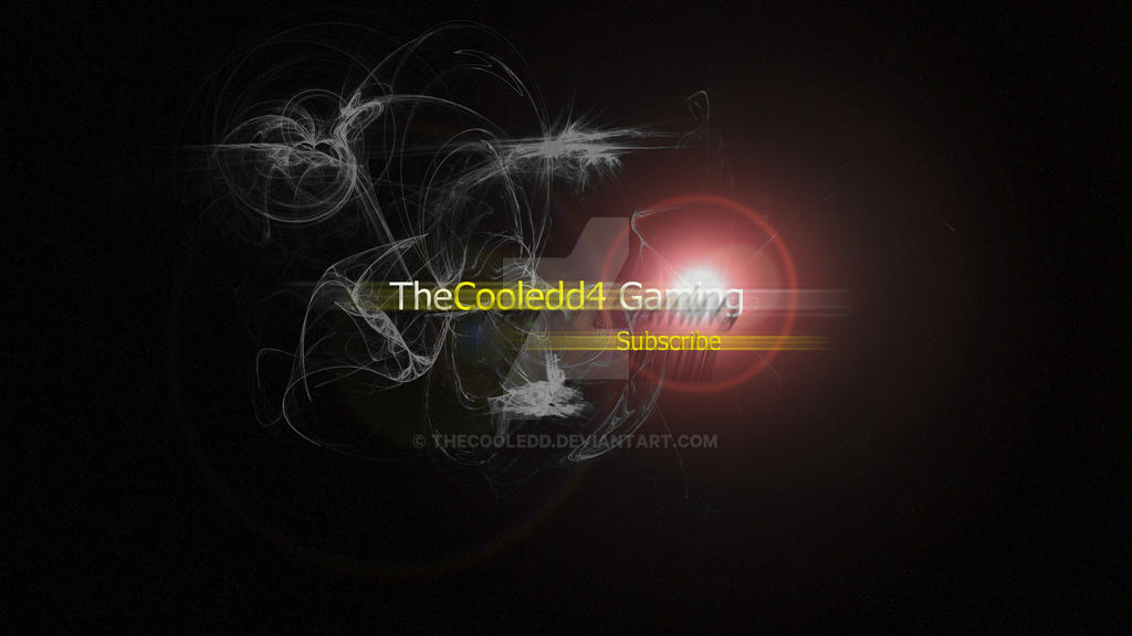Cod Channel Art Cooledd4Gaming Channel Art by TheCooledd on DeviantArt
