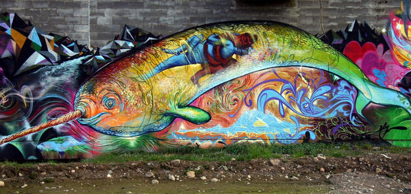 Mural - Narwhal