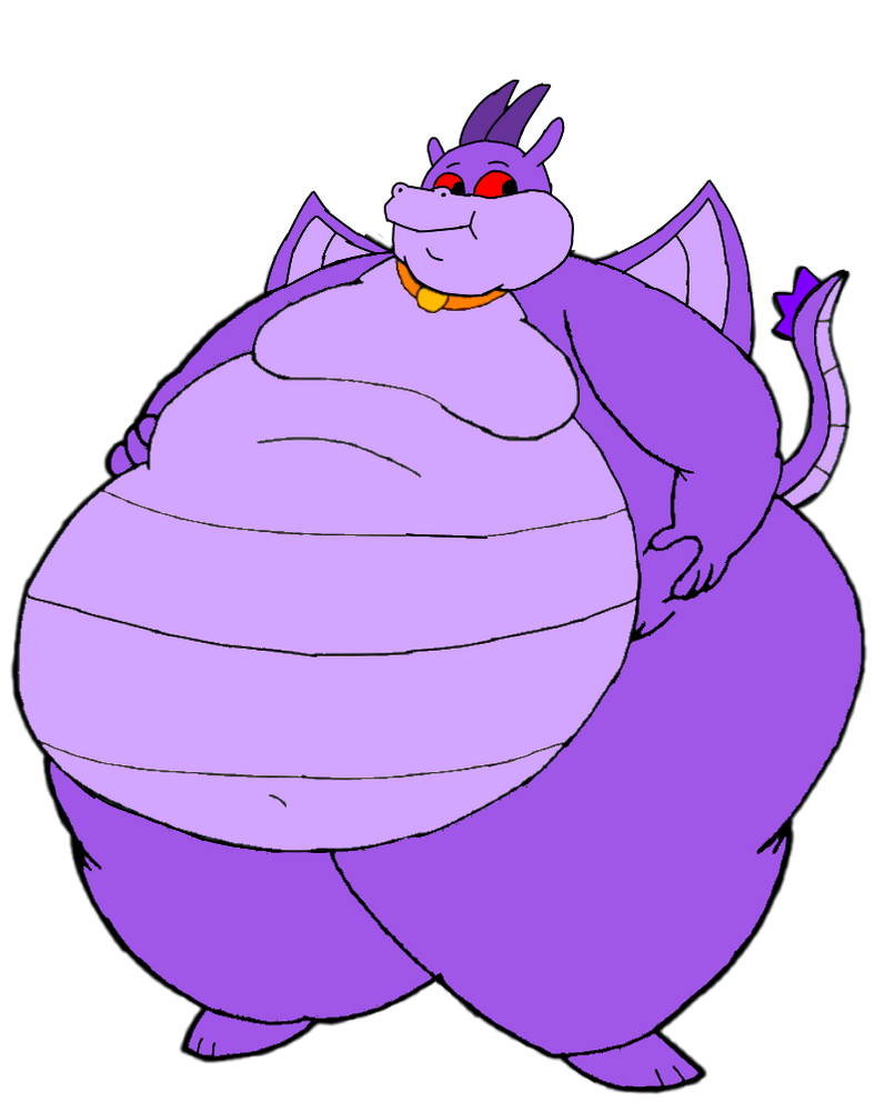 Fat Purple Dragon by Jenny09764 on DeviantArt