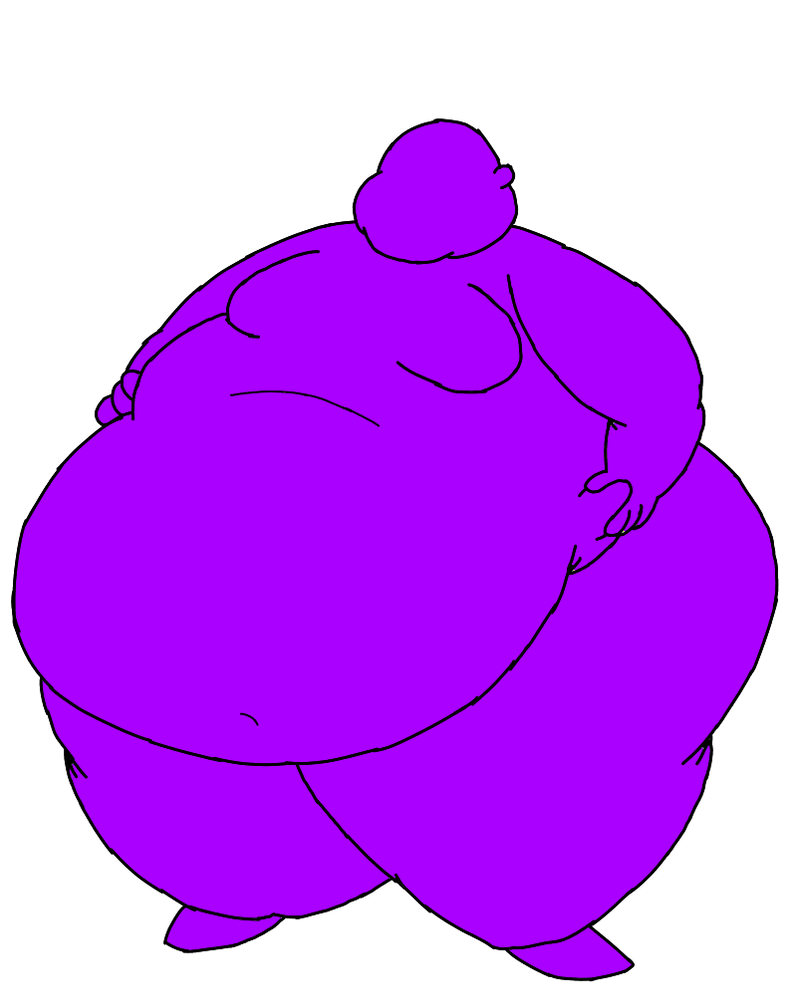 Fat Purple by Jenny09764 on DeviantArt