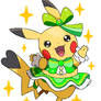 Cake The Pop Star Pikachu as Tinkerbell