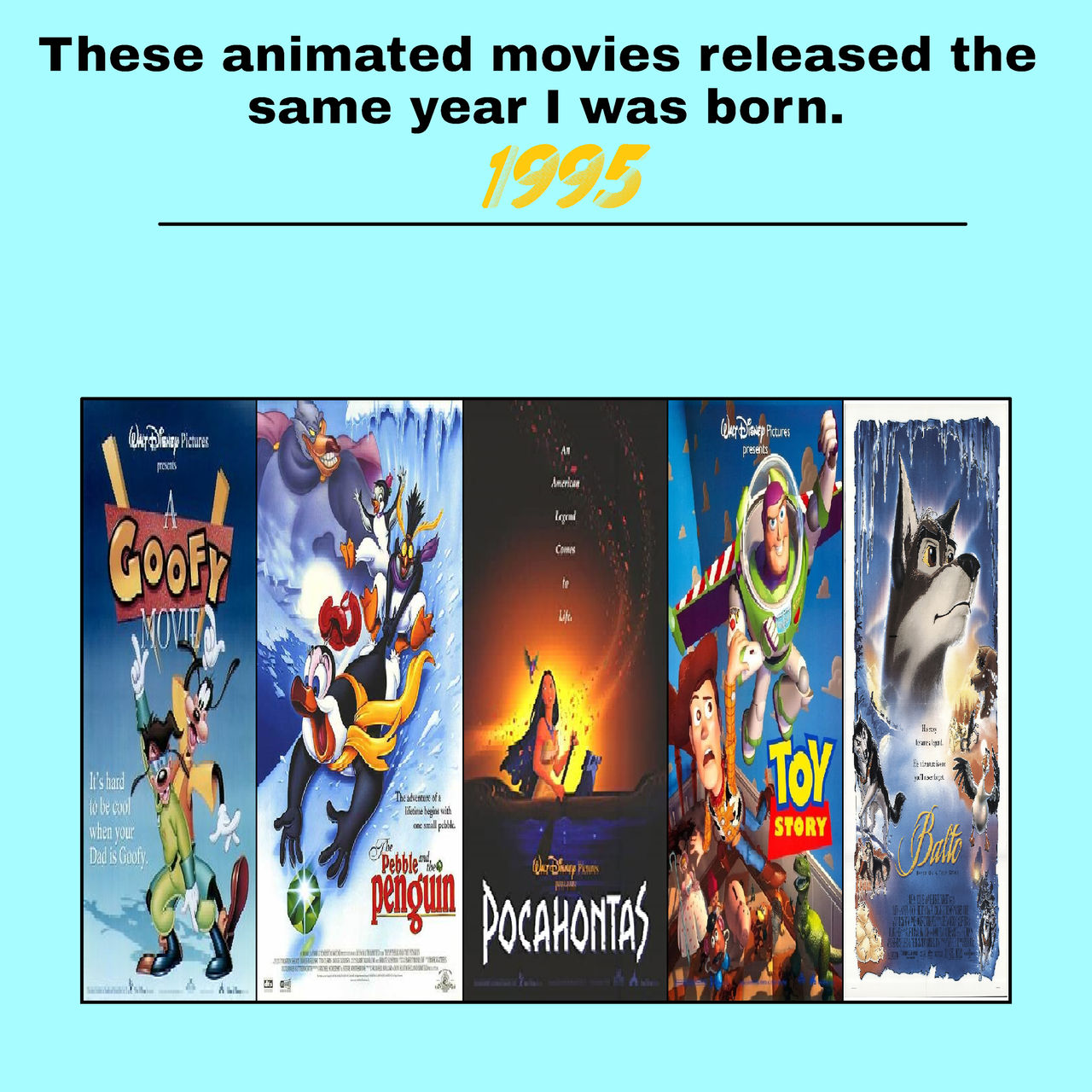 Animation 1995 Animated Movies Released When I Was Born (1995) by TaylorSunshine20 on ...