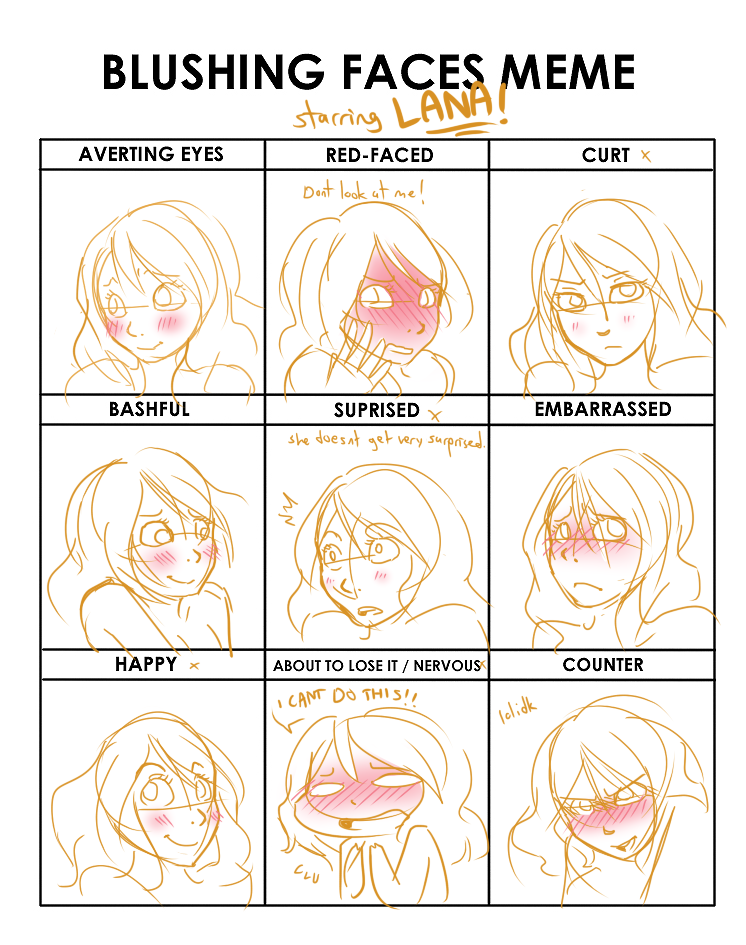 Lana Blush Meme