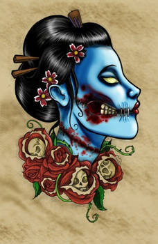 zombie geisha