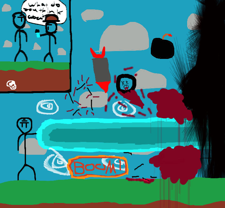 Stickman + Powers = Death. (B) by Regan111 on DeviantArt