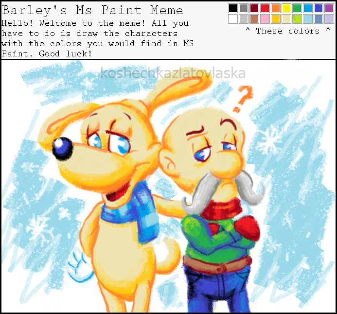 MS Paint meme by koshechkazlatovlaska on DeviantArt