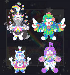 Rainbow Circus Pokefusion adopts [OPEN]