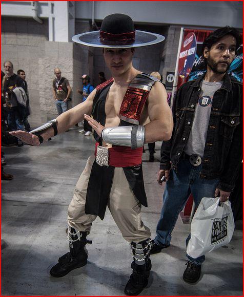 Kung Lao and Wolverine