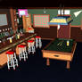 Moe's Tavern (The Simpsons) - MMD Stage DL