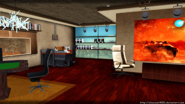 Shepard's Apartment (Citadel DLC) - MMD Stage DL