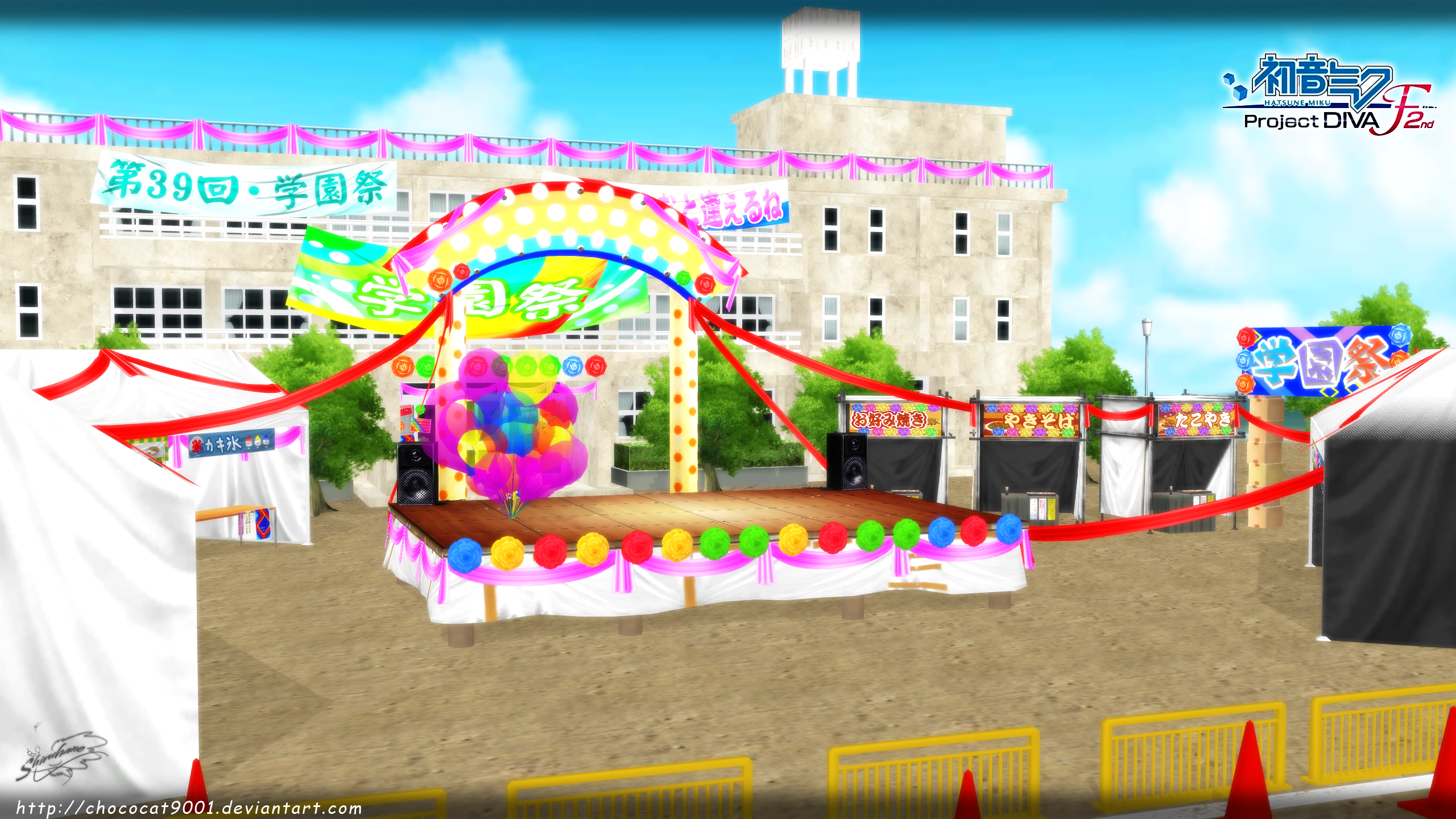 ColorfulxMelody stage_ MMD stage DL