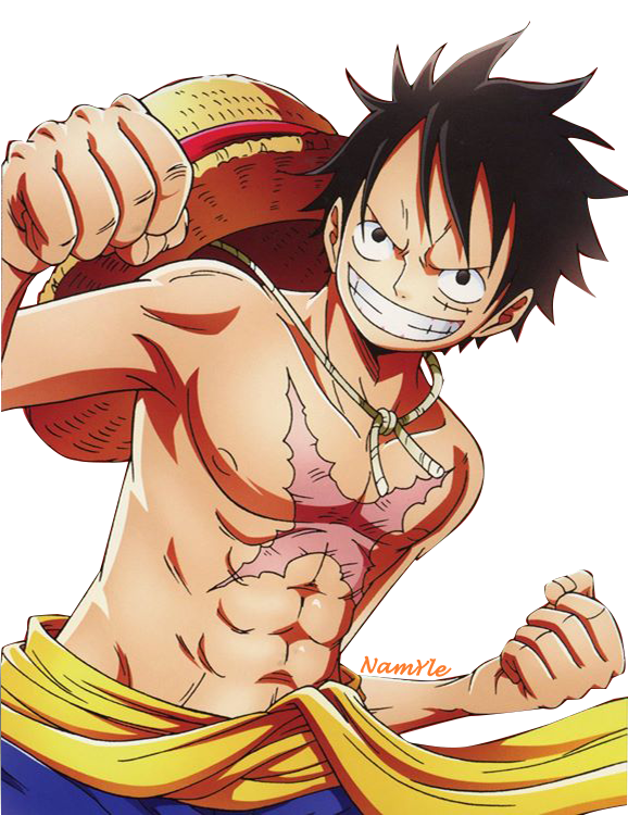 RENDER PNG - Monkey D Luffy - ONE PIECE by ArielosDesignos on DeviantArt