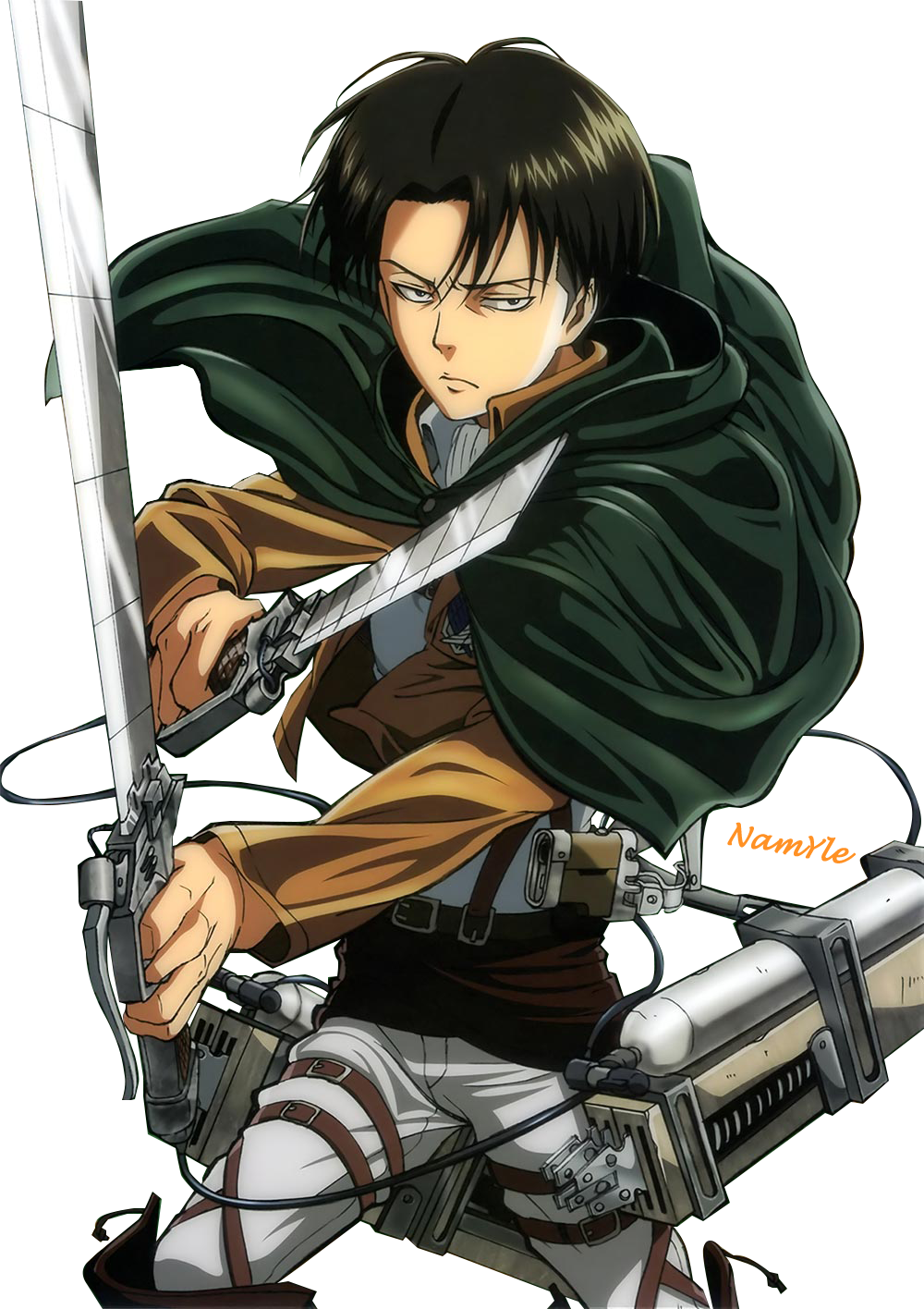 Levi Ackerman Render by Namyle on DeviantArt