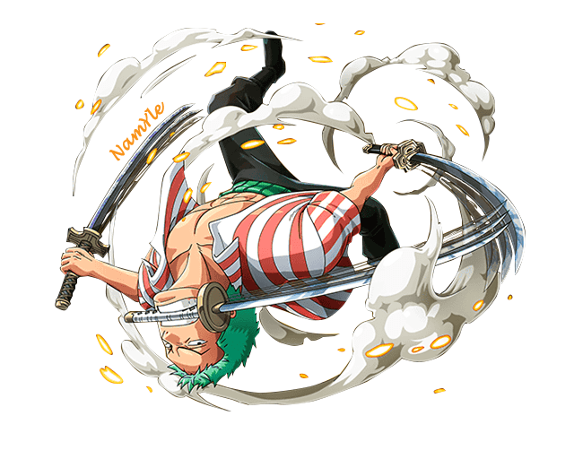 Roronoa Zoro renders by KAZUMITOYAMA on DeviantArt