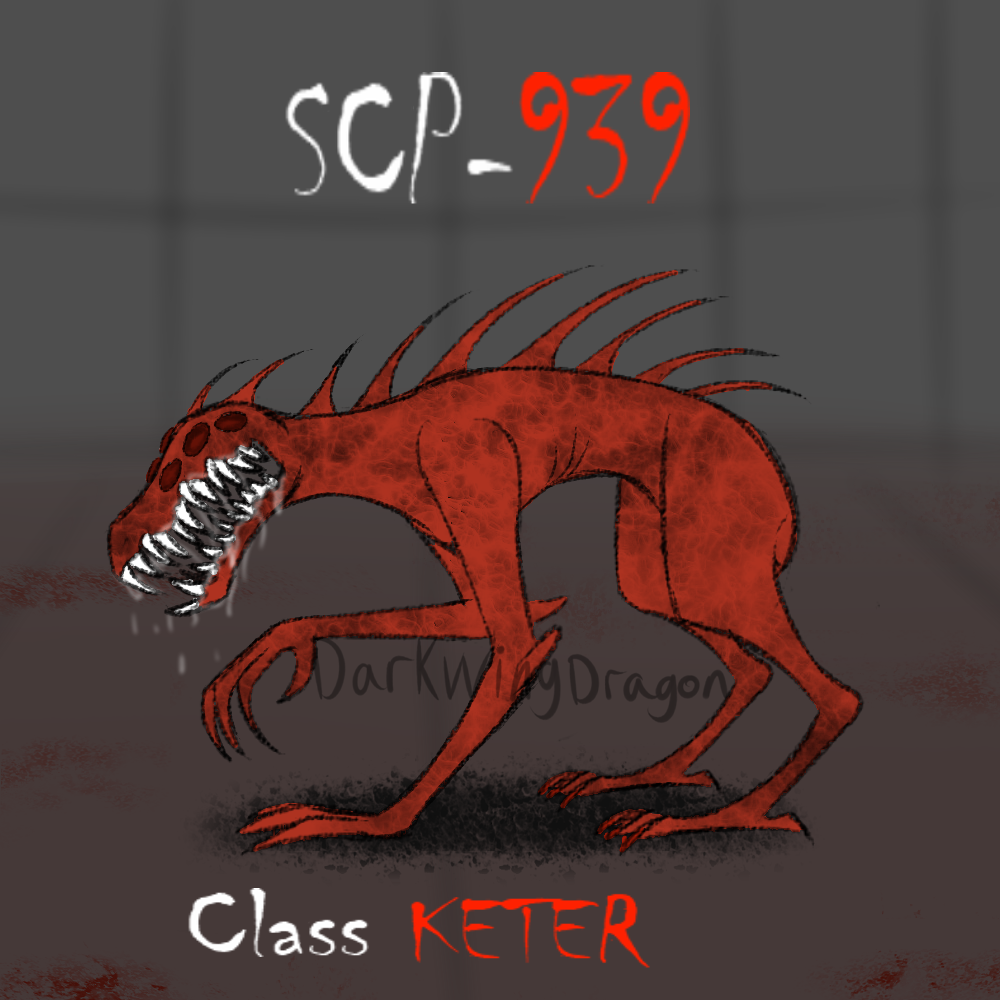 SCP-939: With Many Voices by BlueWolfArtista on DeviantArt