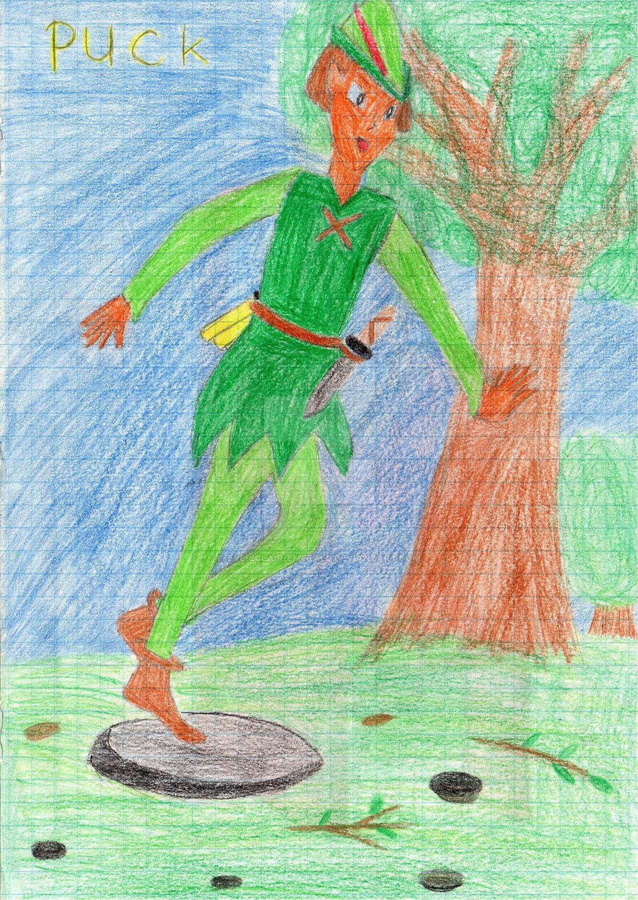 Puck (Shakespeare: A Midsummer Night's Dream) by Eve-Eclair-Emerald on ...