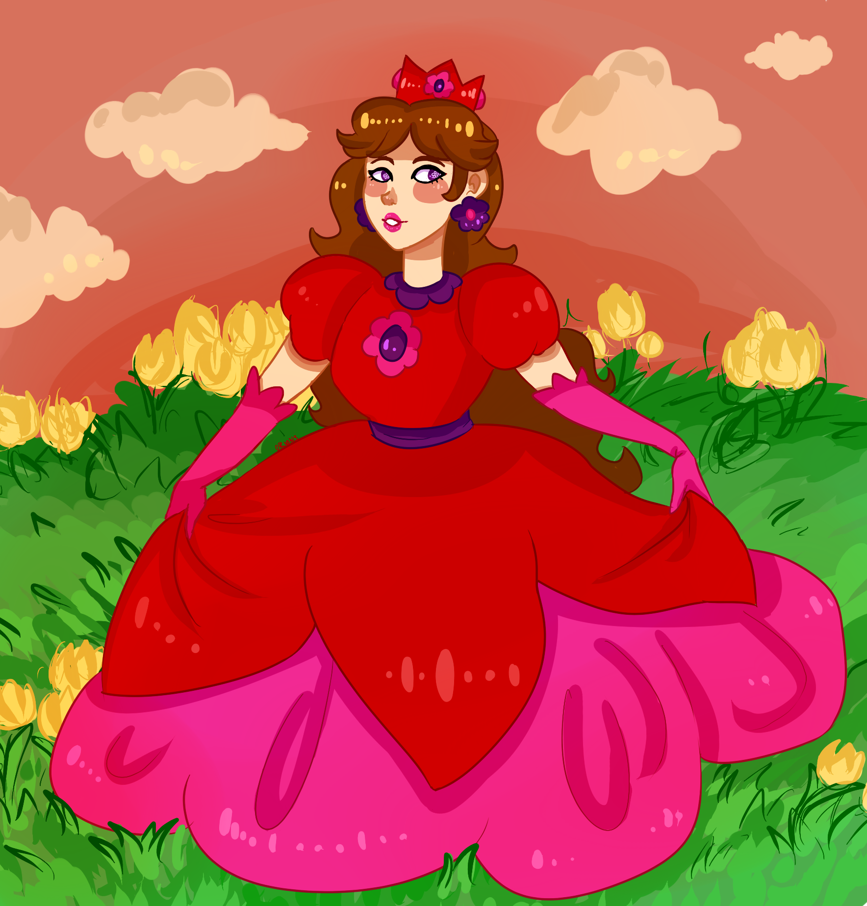 Tiptoe Through The Tulips By Lightlyseasoned On Deviantart