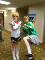 Aigis and Chie OMGcon 2013