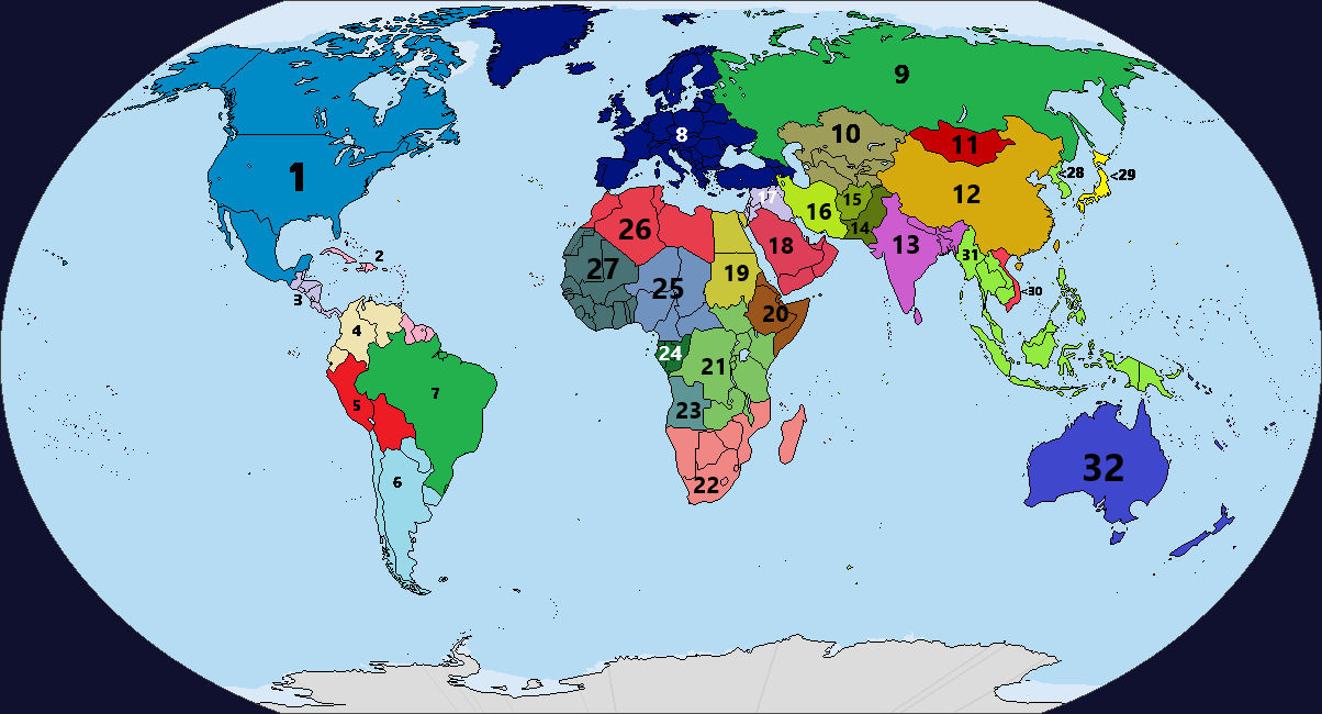 Onu Updated Map United Nations Earth Map V6 by TTTEEENNN on DeviantArt