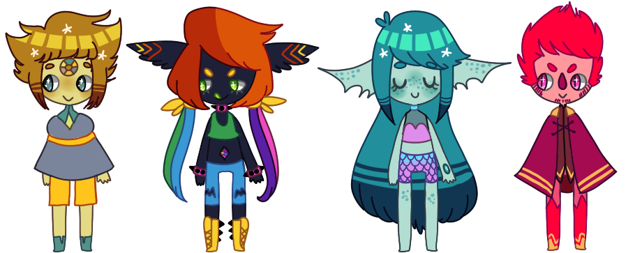 Gemsona Aura Quartz adoptables - CLOSED